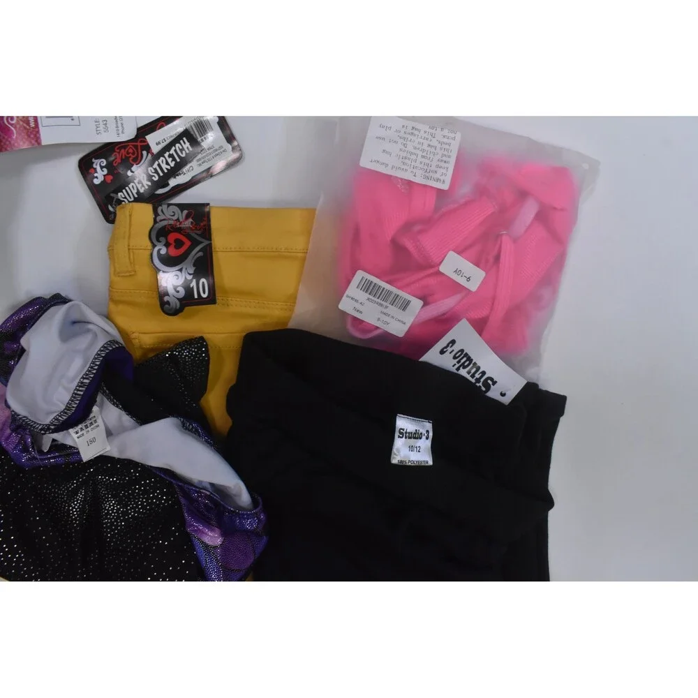 Wholesale Bulk Lot Of 10 Girls Size Large 10/12 Mixed Season Tops Bottoms